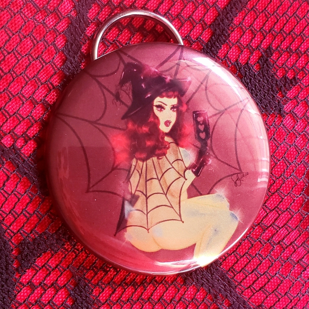 COPY - Kinky Pinup Keychain 2n1
